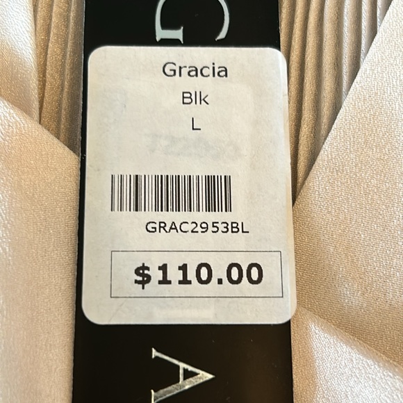 Gracia balloon sleeve blouse cream/blush size L new with tags - Picture 9 of 9